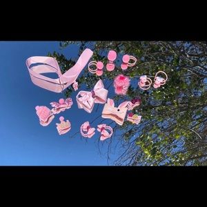 Beauty Cove pink hair accessories set